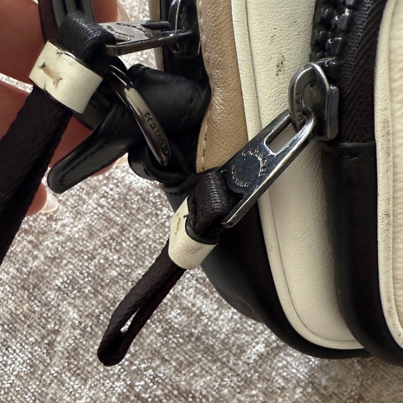 Coach White and Black Crossbody Bag - Picture 7 of 7